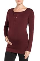 Women's Lab40 'wendy' Maternity/nursing Top - Blue
