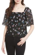 Women's Rebecca Taylor Layla Embroidered Lace Top
