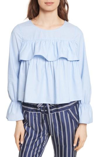 Women's Joie Adotte Cotton Top - Blue