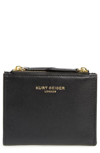 Women's Kurt Geiger London H Leather Mini Purse - Black