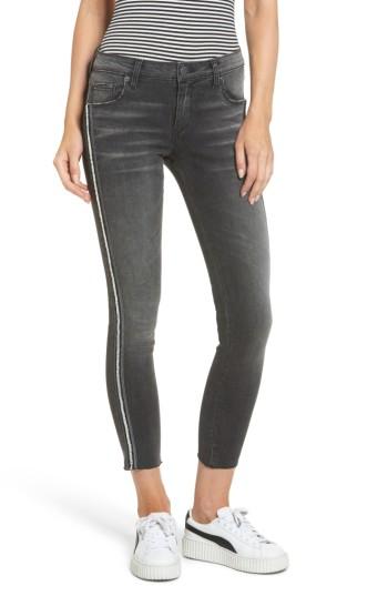 Women's Sts Blue Tuxedo Stripe Skinny Jeans - Black