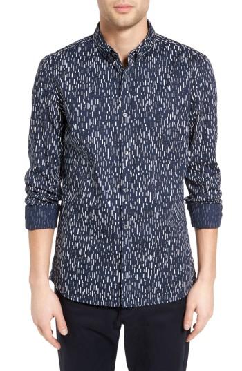 Men's French Connection Rain Dash Slim Fit Oxford Shirt