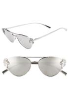 Women's Versace Tribute 56mm Aviator Sunglasses -