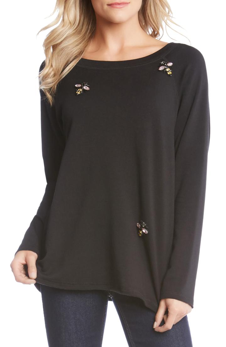 Women's Karen Kane Bee Applique Top