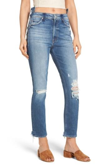 Women's Mother Dazzler Shift Step Waistband Jeans