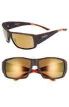 Men's Smith Guide's Choice 62mm Chromapop(tm) Sport Sunglasses - Matte Tortoise/ Bronze Mirror