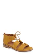 Women's Gentle Souls Fina Lace-up Sandal M - Yellow