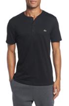 Men's Lacoste Henley T-shirt (l) - Black