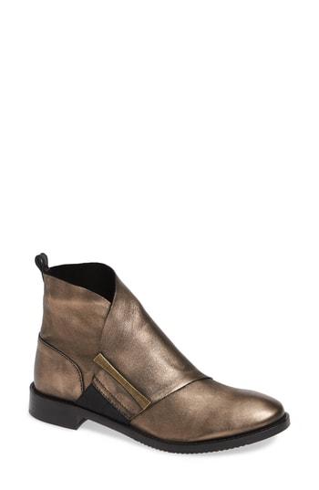 Women's Johnston & Murphy Lola Bootie .5 M - Metallic