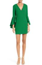 Women's Milly Nicole Bell Sleeve Dress - Green