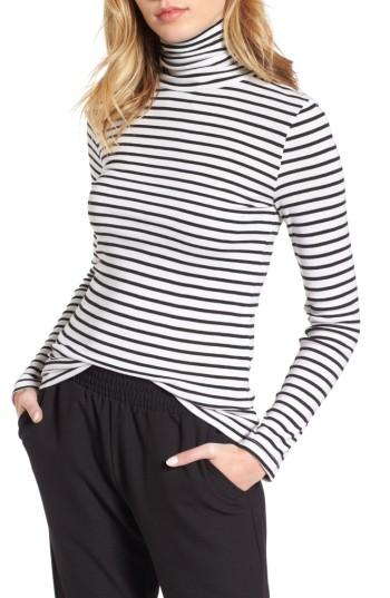 Women's Splendid Stripe Turtleneck