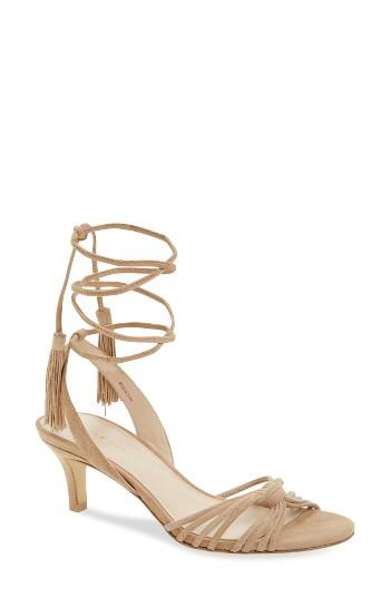 Women's Pelle Moda Benni Sandal .5 M - Beige