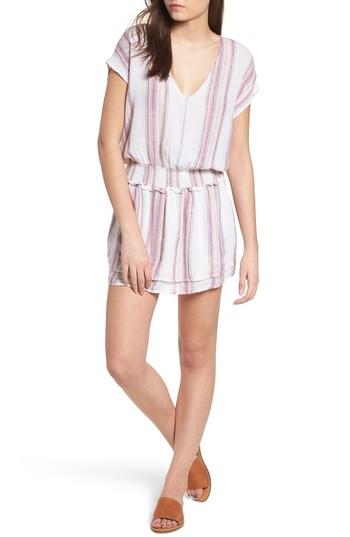 Women's Rails Lucca Linen Blend Dress - Red