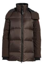 Women's Canada Goose Whitehorse Hooded Water Resistant 675-fill-power Down Parka (2-4) - Brown
