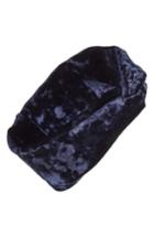 Tasha Velvet Turban Head Wrap, Size - Blue