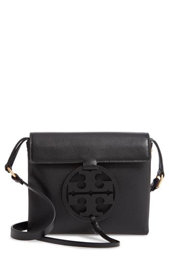 Tory Burch Miller Leather Crossbody Bag - Black