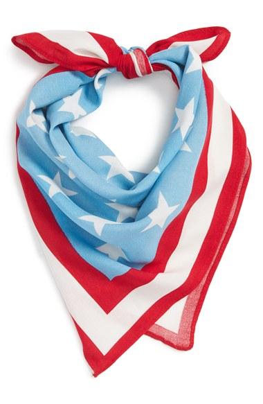Women's Bp. American Flag Bandana