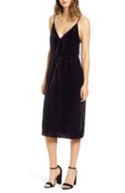 Women's Cupcakes And Cashmere Velvet Slipdress - Purple