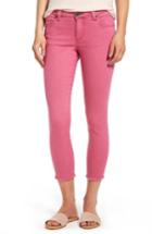 Women's Kut From The Kloth Connie Frayed Hem Crop Skinny Jeans