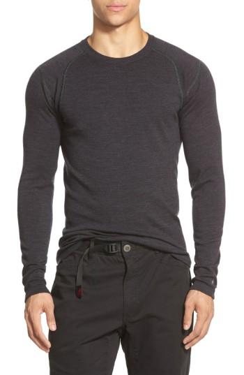 Men's Smartwool Merino 250 Base Layer Crewneck T-shirt, Size - Grey