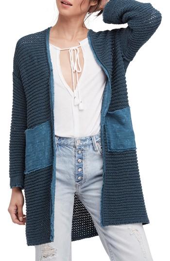 Women's Free People Woodstock Longline Cardigan