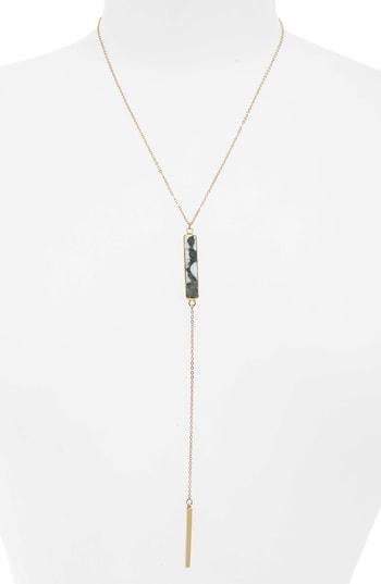 Women's Panacea Bar Stone Y Necklace