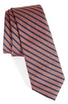 Men's Calibrate Pop Up Stripe Tie, Size - Orange