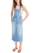 Women's Madewell Reconstructed Overall Jumper Dress - Blue