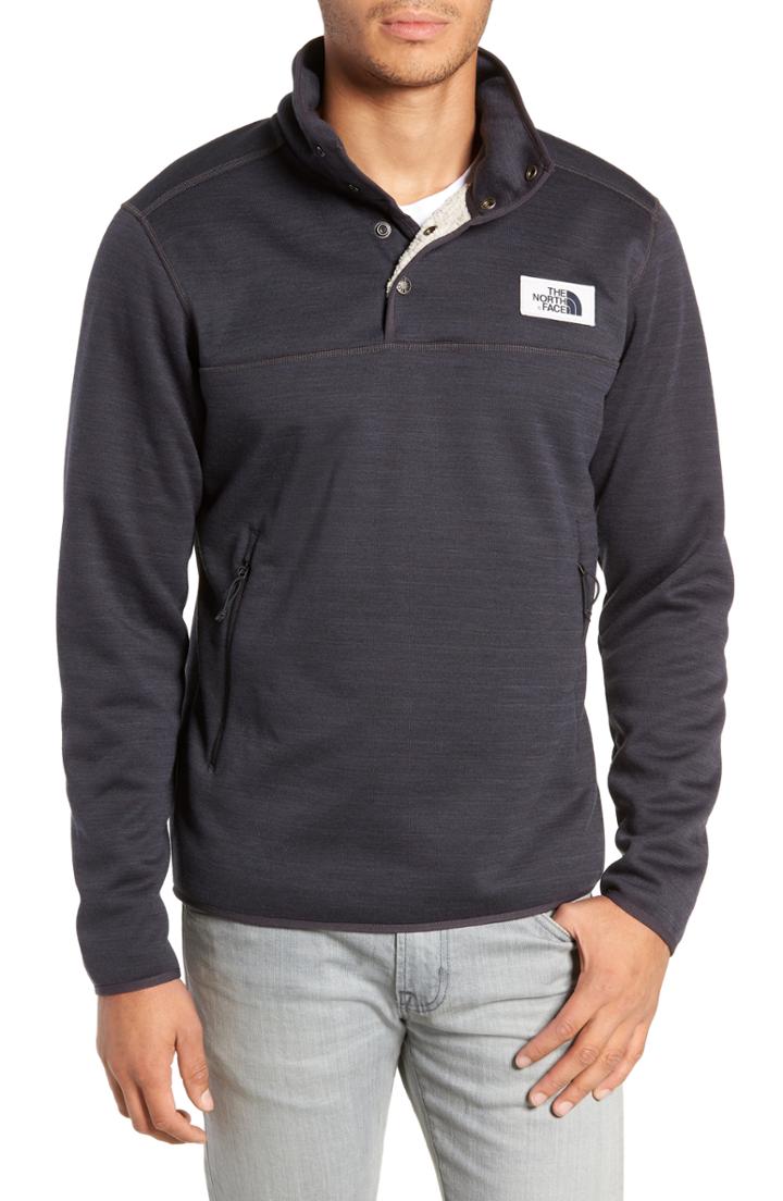 Men's The North Face Patrol Fleece Lined Pullover - Black