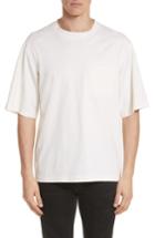 Men's Helmut Lang Stitched Pocket T-shirt - Beige