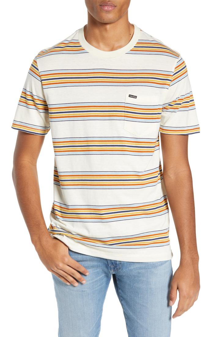 Men's Volcom Idle T-shirt - Ivory