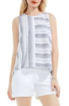 Women's Two By Vince Camuto Stripe Lace-up Back Top