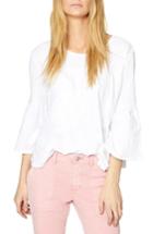 Women's Sanctuary Lavine Ruffle Sleeve Top - White