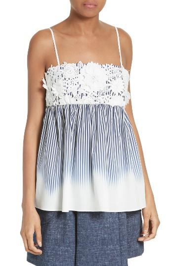 Women's Milly Ombre Stripe Babydoll Tank