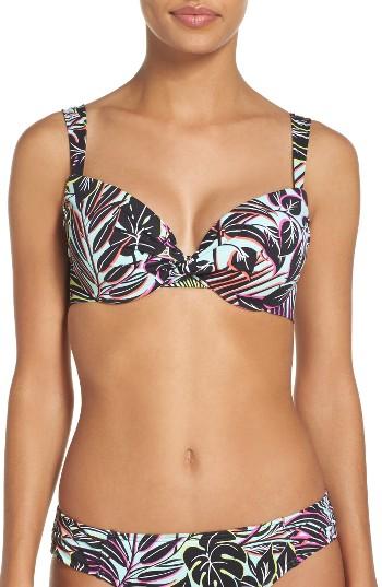 Women's Tommy Bahama Lively Leaves Underwire Bikini Top