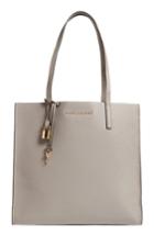 Marc Jacobs The Grind East/west Leather Shopper - Grey