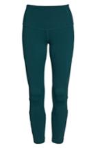 Women's Zella High Waist Lattice Midi Leggings - Green