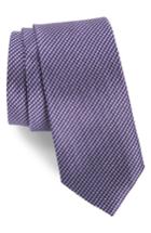 Men's 1901 Jennie Solid Silk Tie, Size - Purple