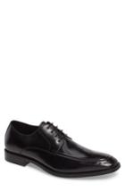 Men's Kenneth Cole New York Apron Toe Derby .5 M - Black