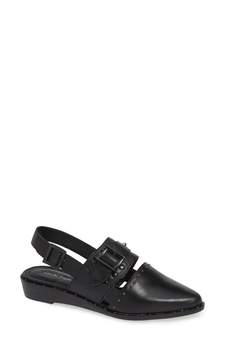Women's Kelsi Dagger Brooklyn Alex Slingback .5 M - Black