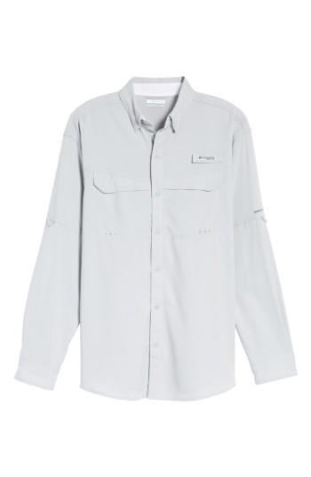 Men's Columbia Low Drag Offshore Woven Shirt - Grey
