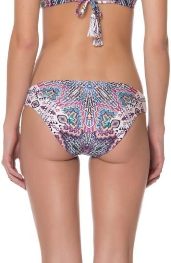 Women's Red Carter Print Bikini Bottoms