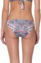 Women's Red Carter Print Bikini Bottoms