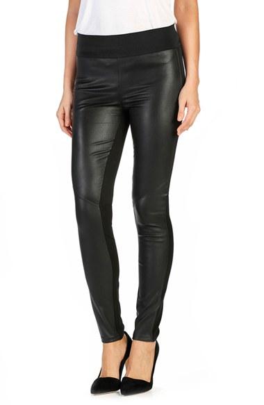 Women's Paige Vena Leather Pants