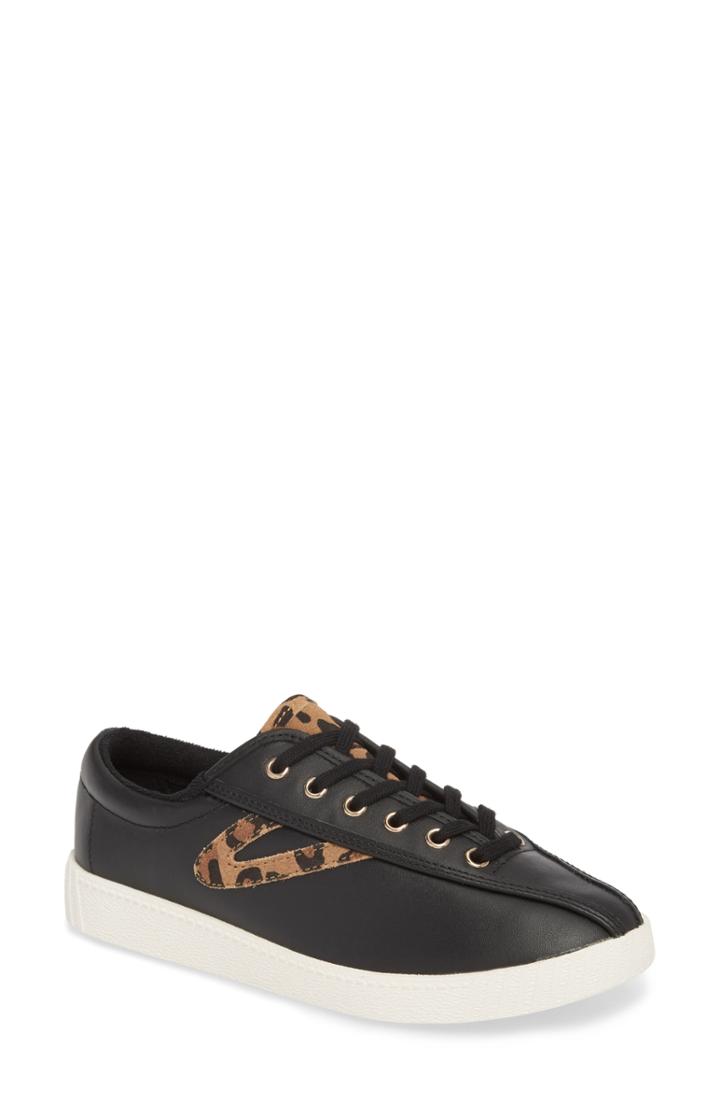 Women's Tretorn Patterned Sneaker .5 M - Black
