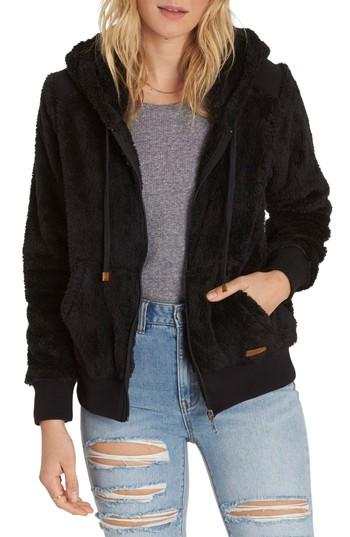 Women's Billabong Cozy Down Fleece Hoodie