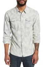 Men's John Varvatos Star Usa Slim Fit Western Shirt - Metallic