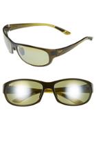Women's Maui Jim Twin Falls 63mm Polarizedplus Sunglasses - Olive Fade/ Maui