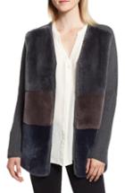 Women's Belle Fare Genuine Rabbit Fur Bolero Jacket - Black