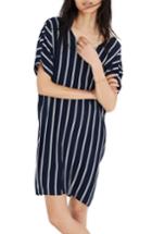Women's Madewell Stripe Plaza Dress - Blue